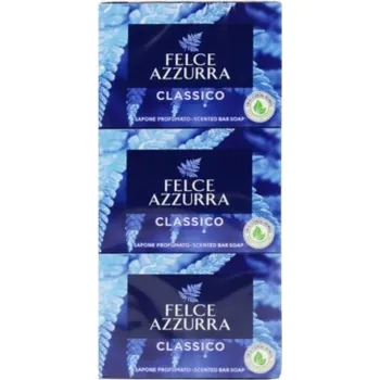 Mýdlo Felce Azzurra tuhé mýdlo Classico 3×100 g - VÝHODNÉ BALENÍ
