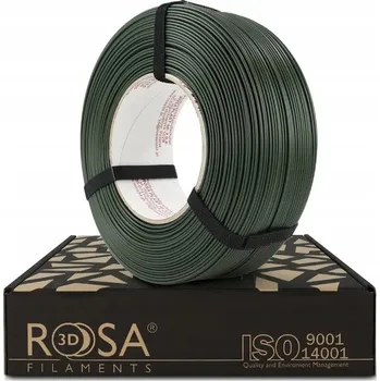 3D tisk Filament ROSA3D PLA 1,75 mm ReFill 1 kg Hunter Green Zelená (Lovecká Zelená)