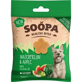 Pamlsek pro psa SOOPA Zdravé kousky - Meloun a Jablko 50g