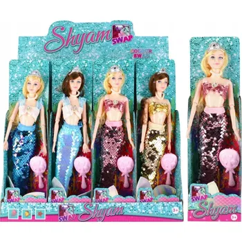 Panenka PANENKA MOŘSKÁ VÍLA 29 CM AKC FLITR 9X33X5 MC 12/96/192 MEGA CREATIVE