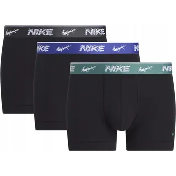Boxerky Pánské SLIPY NIKE Trunk 3PK, černé rM