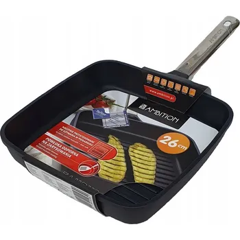 Pánev Grilovací pánev Ambition Taurus 26 cm teflonová