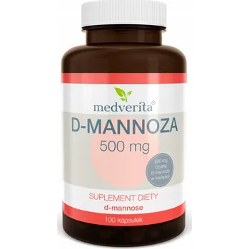 Univerzální doplněk stravy Medverita D-Mannóza 500 mg kapsle 100 ks
