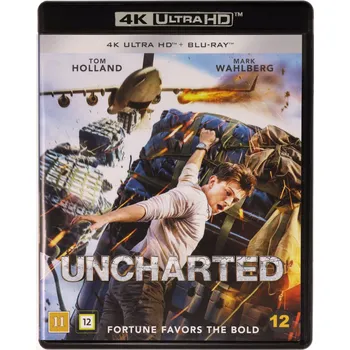 Blu-ray film Uncharted Blu-ray 4K disk