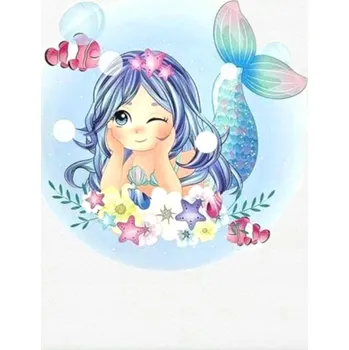 Papírový ubrousek PAPÍROVÉ UBROUSKY MOŘSKÁ PANNA PODMOŘSKÝ SVĚT narozeniny 10 Ks PG