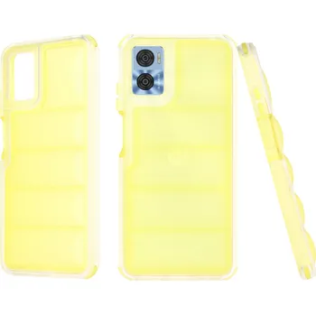 Pouzdro na mobilní telefon Techsuit Wave Shield Motorola Moto E22 Moto E22i Yellow