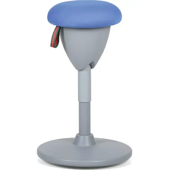 Jídelní židle Balanční židle REONA čalouněná, modrá