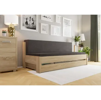 Postel Rozkládací postel Betka Dub Bardolino přírodní Bombay 84