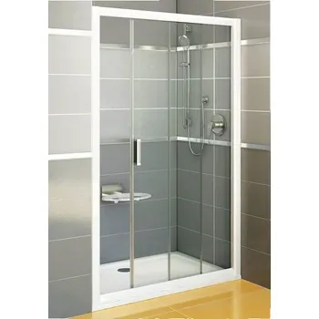 Sprchové dveře Sprchové dveře Rapier NRDP2 120 satin/Transparent posuvné dveře (st.značení RDP2)