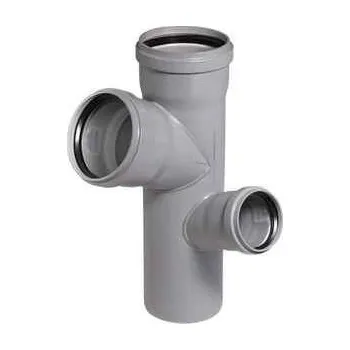 Kanalizační potrubí HT odbočka paneláková 110/110/75-67 nízká pravá