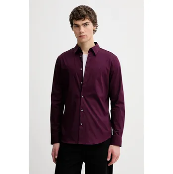 Pánská košile Košile Calvin Klein LV04LB145G fialová 49X, vel. S
