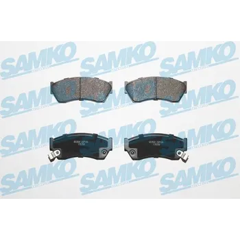 Brzdová destička Sada brzdových destiček, kotoučová brzda SAMKO 5SP186