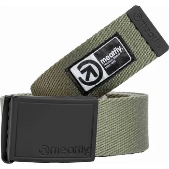 Opasek Meatfly Conan belt textilní pásek Olive