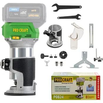 Frézka Aku frézka horní Procraft POB24 (bez baterie a nabíječky)