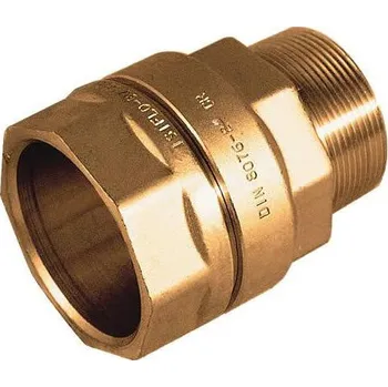 Instalatérský materiál ISIFLO W šroubení T-110, vnější závit VODA 63x2"