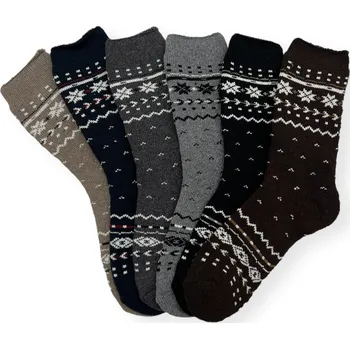 Vlněné termoponožky pánské ALPACA PA-625 - 3 páry - 40-43