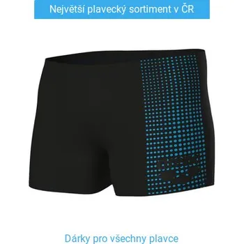 Pánské plavky Arena Foggy Dots Swim Short Black/Blue XL - UK38