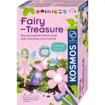 Cizojazyčná kniha Zestaw Archeologiczny Skarb Wróżek