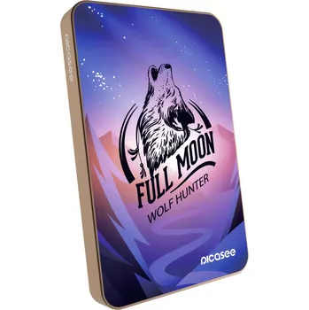 Powerbanka Picasee Powerbanka s MagSafe 5 000 mAh Zlatá - Vlk