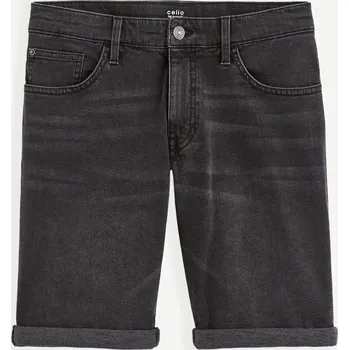 Celio Džínové kraťasy Bofirstbm 1109539 Černá 38
