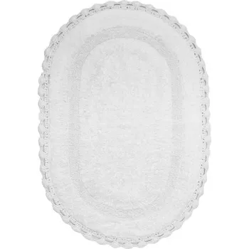 Koberec Koupelnový kobereček CROCHET bílý
