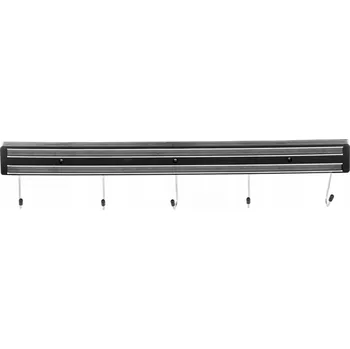 MAGNETICKÁ LIŠTA S HÁČKY 47x4,2 CM TECHNICA