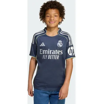 Fotbal ADIDAS Dětský venkovní dres Real Madrid 25/26 MODRÁ|ŠEDÁ