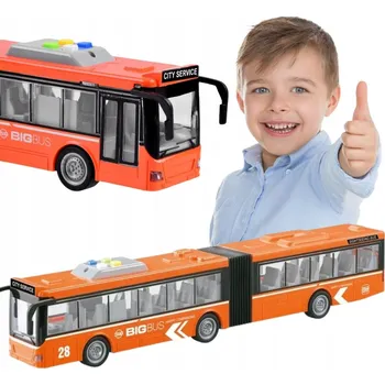 autíčko Velký městský kloubový autobus 46 CM City Autokar