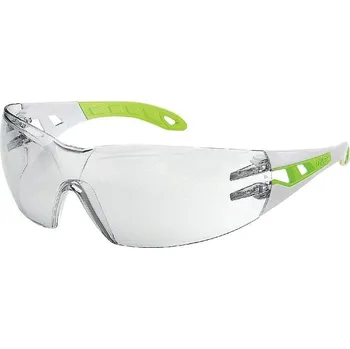 ochranné brýle Brýle UVEX PHEOS, 9192.725 zorník PC čiré bílo-zelinkavé straničky