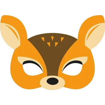 Karnevalová maska Maska plstěná Jelen