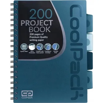 Kroužkový Blok B5 CoolPack 100 listů, měkká vazba