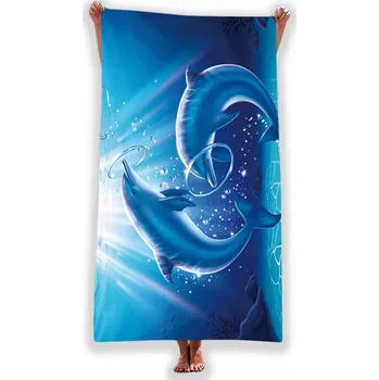 Rychleschnoucí plážová osuška / deka z mikrovlákna 150x210 cm - Velká, koupelová H10