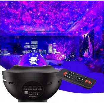 Lampička Projektorová lampička Asato černá