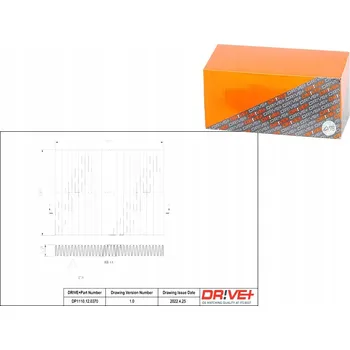 Kabinový filtr Kabinový filtr HYUNDAI SANTA FE II 09-12 STANDARD DRIVE+