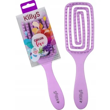 kartáč na vlasy KILLYS COLOR LOVE KARTÁČ NA VLASY S VŮNÍ LEVANDULE