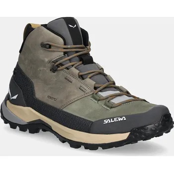 Pánská treková obuv Boty SALEWA PUEZ LEATHER MID PTX M Man velikost bot 8,5