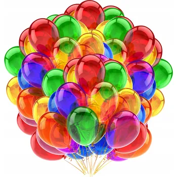 Balónek Balónek sada 50 ks Party Deco latexový vícebarevný 30 palců