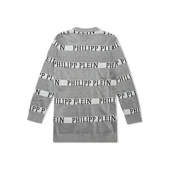 Dámské šaty PHILIPP PLEIN Úpletové šaty 30308 Béžová Basic Fit 6