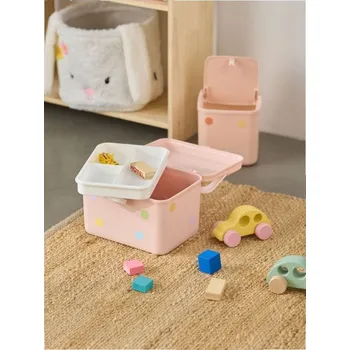 Úložný box Sinsay - Úložný box se samolepkami - krémová - 340DK-01X - 340DK-01X-ONE