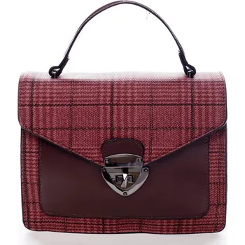 Stylová dámská kabelka do ruky Habib červená