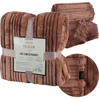 Obraz Deka Eurofirany polyester 220 cm x 200 cm růžová