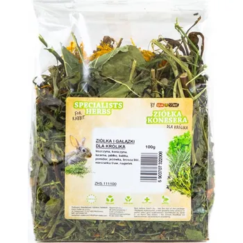 Krmivo pro hlodavce Ham-Stake Bylinky a větvičky pro králíky 100 g