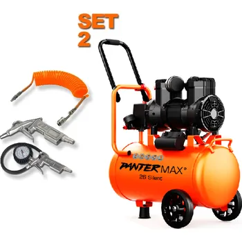 Kompresor Pantermax AirFlow 26 SILENT SET2