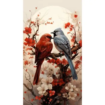 Diamantové malování NORIMPEX Diamantové malování Pár 30x40cm