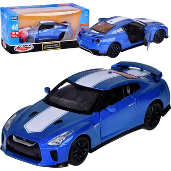 autíčko Kovové autíčko ZA3757 Nissan GT-R 1:32 modré