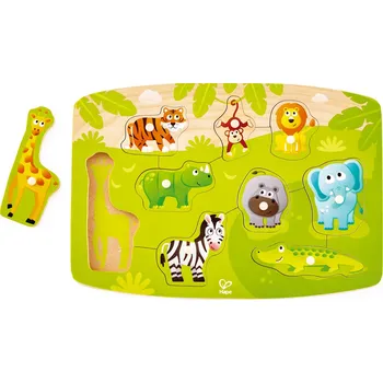 Puzzle Puzzle na desce - Džungle