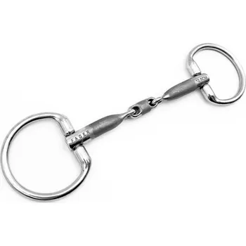 Udidlo pro koně Udidlo olivové dvakrát lomené (bradoon) Ludwig Sweet Iron Fager 11,5 cm
