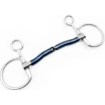 Udidlo pro koně Udidlo Baucher jednou lomené Sweet Iron Gustav Fager 12,5 cm