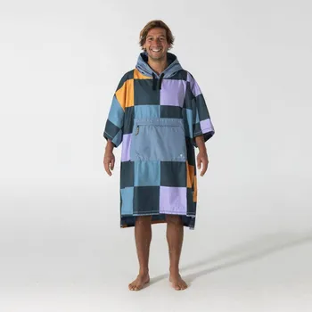 Dámské pončo Pončo Voited Fleece Checkers velikost XS/S