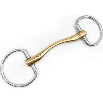 Udidlo pro koně Udidlo olivové nelomené Sweet Gold Owen Fager 14,5 cm